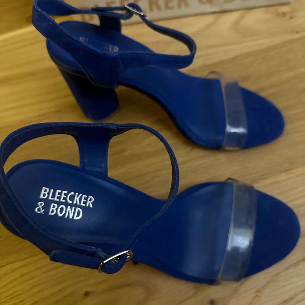 Bleecker & Bond Blue Suede